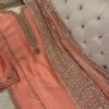 Coral Pink Silk Suit